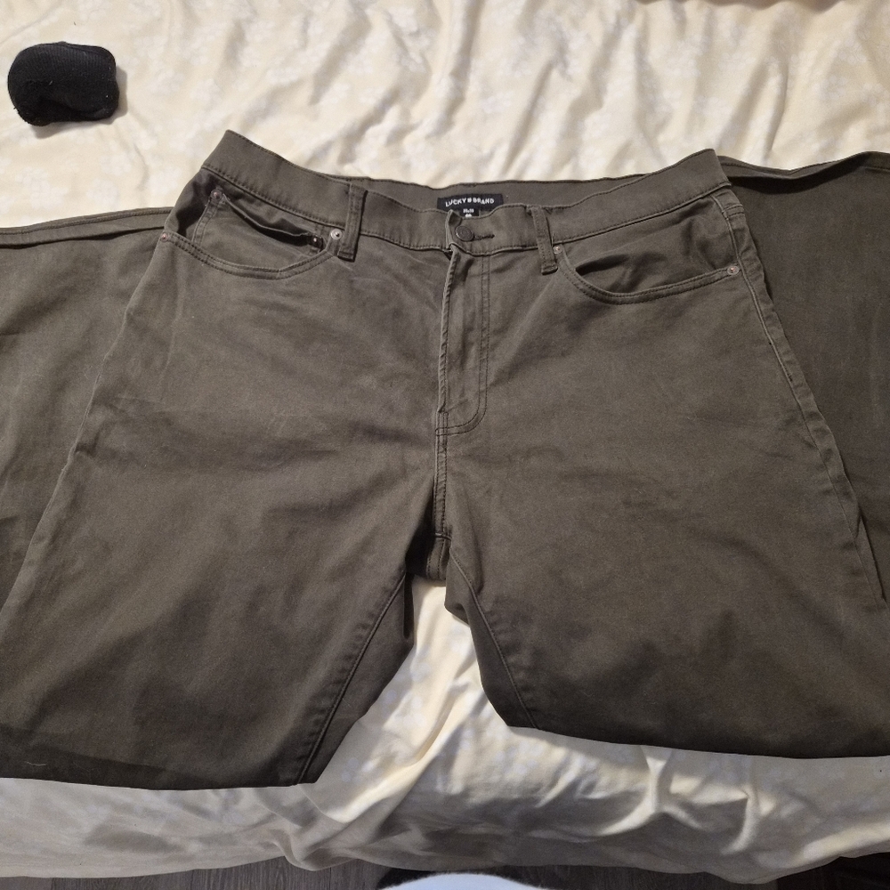 Lucky Brand Khaki Trousers